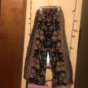 Bohemian flower pants